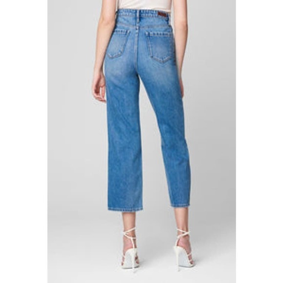 BLANKNYC The Baxter On Ocean Time Ribcage Straight Leg Jeans In Blue Size 26 NWT - Picture 4 of 11